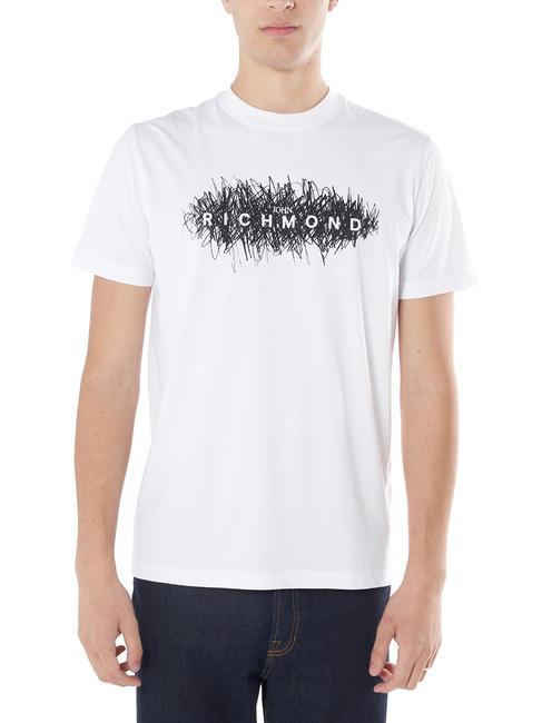 JOHN RICHMOND BRAGHIERI Baumwoll t-shirt weißx - Herren-T-Shirts
