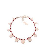 AMEN ELEGANCE Armband mit Herz- und Kristallanhängern - Armbänder