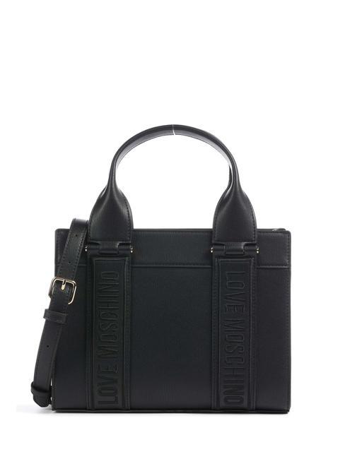 LOVE MOSCHINO BILLBOARD Handtasche mit Schultergurt Schwarz - Damentaschen