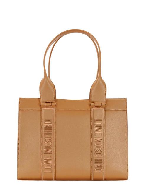 LOVE MOSCHINO BILLBOARD Umhängetasche mit aufgesticktem Logo Plätzchen - Damentaschen