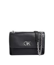 CALVIN KLEIN RE-LOCK Convertible Schulter-/Umhängetasche schwarz und schwarz - Damentaschen - 1
