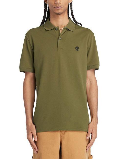TIMBERLAND Polo  stretch Poloshirt aus Stretch-Baumwolle Sphagnum - Herren-Polo-Shirts/Herren-Polo-Shirt/Herrenpoloshirt/Herrenpoloshirts