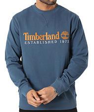 TIMBERLAND EST 1973 Sweatshirt mit Rundhalsausschnitt dunkler Jeansstoff - Sweatshirts Herren - 1