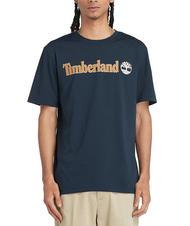TIMBERLAND KENNEBEC RIVER LINEAR LOGO Baumwoll t-shirt - Herren-T-Shirts