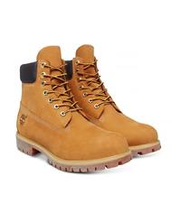 TIMBERLAND 6 INCH PREMIUM Stiefeletten aus Nubukleder Gelb - Herrenschuhe - 1