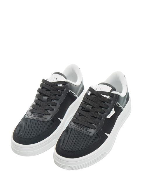 ARMANI EXCHANGE A|X Damen-Sneaker schwarz+op.weiß - Damenschuhe