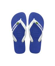HAVAIANAS BRASIL LOGO Flip-Flops für Herren marineblu - Schuhe Unisex - 1
