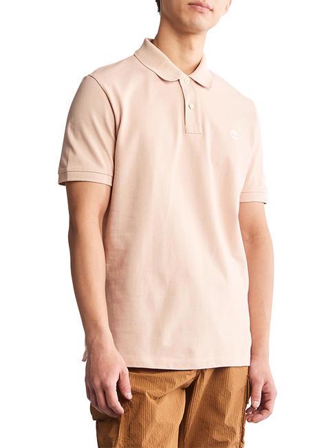 TIMBERLAND MILLERS RIVER Pique-Polo Cameo-Rose - Herren-Polo-Shirts/Herren-Polo-Shirt/Herrenpoloshirt/Herrenpoloshirts