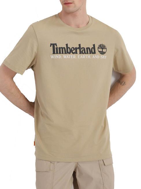 TIMBERLAND WWES Baumwoll t-shirt Zitronenpfeffer - Herren-T-Shirts
