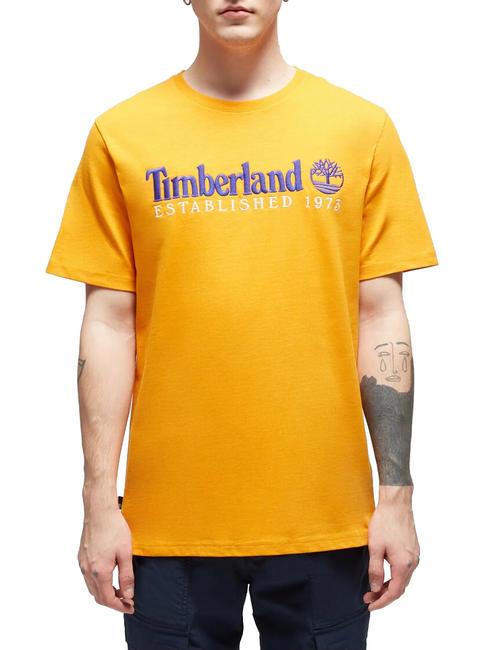 TIMBERLAND ESTABILISHED 1973 Baumwoll t-shirt dunkler Cheddar wb - Herren-T-Shirts