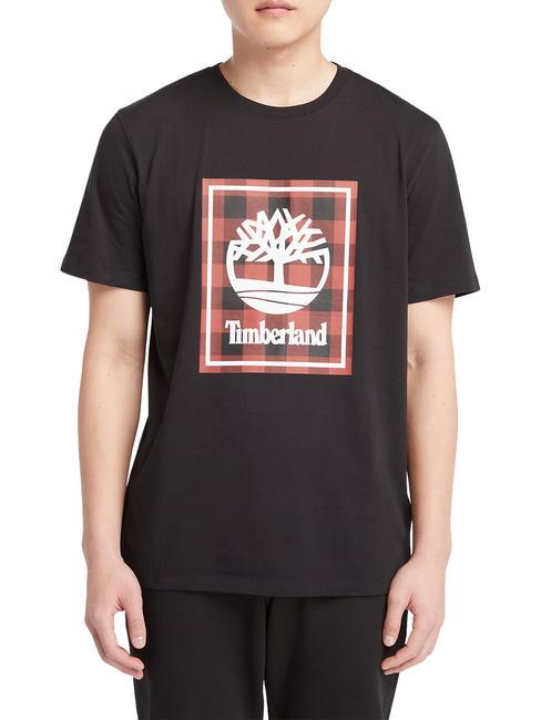 TIMBERLAND BUFFALO Baumwoll t-shirt SCHWARZ - Herren-T-Shirts