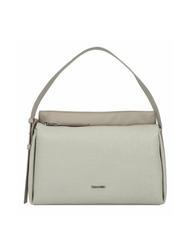 CALVIN KLEIN GRACIE Monogram Schultertasche Steinbeige - Damentaschen - 1