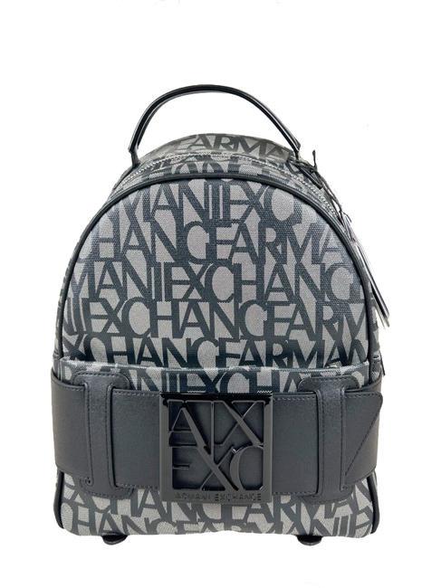 ARMANI EXCHANGE LOGO ALL OVER Rucksack beige/schwarz - Damentaschen