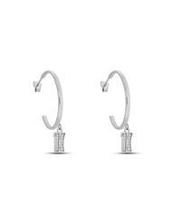 ALVIERO MARTINI PRIMA CLASSE BROADWAY Kreisohrringe mit Anhänger - Ohrringe