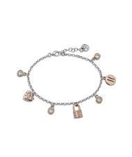 ALVIERO MARTINI PRIMA CLASSE RAMBLA Armband mit Anhängern und Zirkonen - Armbänder