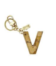 ALVIERO MARTINI PRIMA CLASSE GEO CLASSIC Schlüsselanhänger mit Buchstabe V - Schlüsselanhänger und Schlüsseletuis