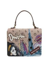 BRACCIALINI CARTOLINE Aktentasche mit Schultergurt - Damentaschen