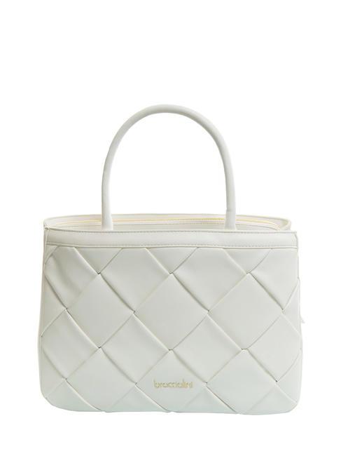BRACCIALINI ICONS Handtasche mit Schultergurt Weiß - Damentaschen