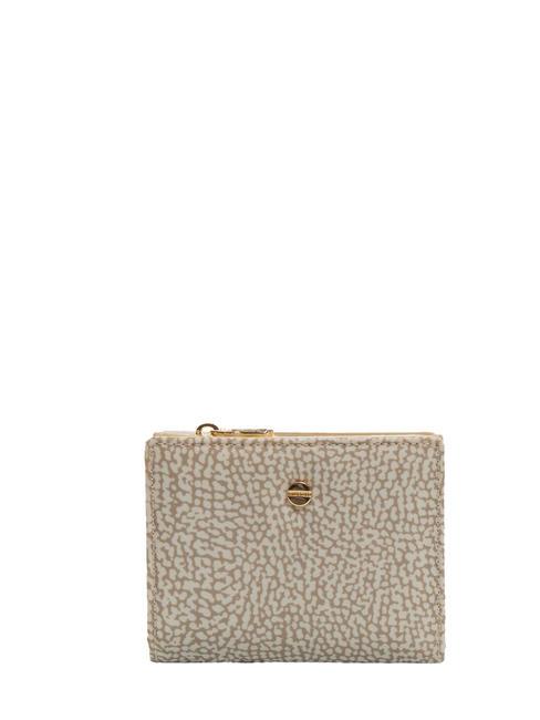 BORBONESE CLASSICA Kleines Portemonnaie Sand - Brieftaschen Damen