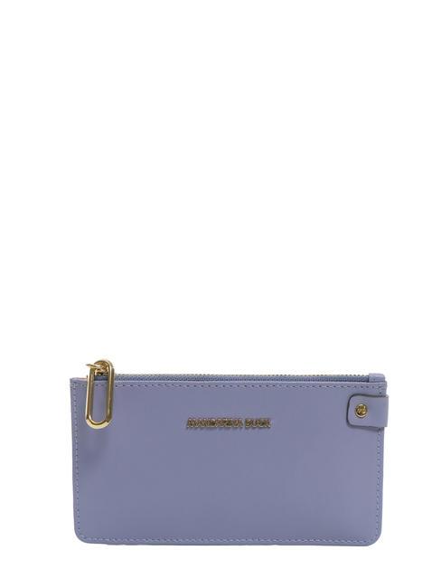 MANDARINA DUCK LUNA Flache Geldbörse aus Leder violette Eindrücke - Brieftaschen Damen