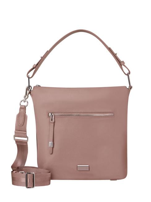SAMSONITE BE-HER Mittlere Beuteltasche mit Schulterriemen ANTIK ROSA - Damentaschen