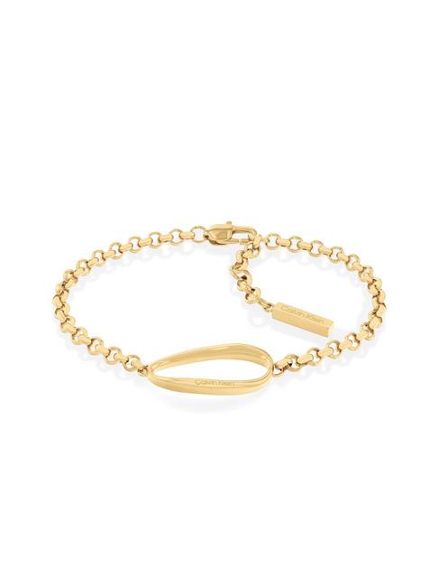 CALVIN KLEIN SCULPTURAL Armband Gold - Armbänder