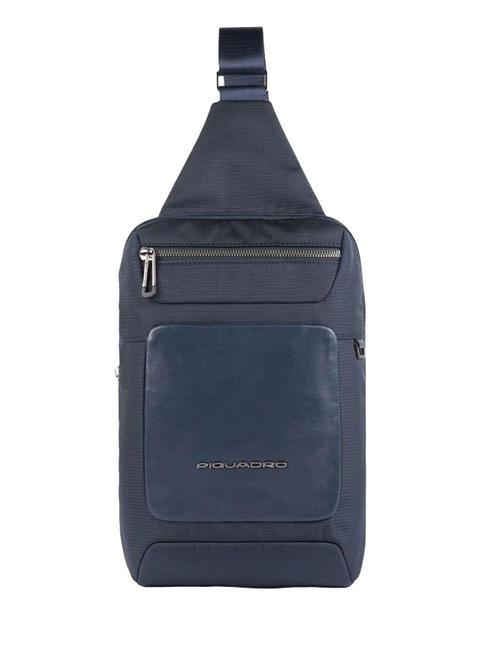 PIQUADRO MACBETH Schulterrucksack für iPad® Blau - Umhängetaschen Herren