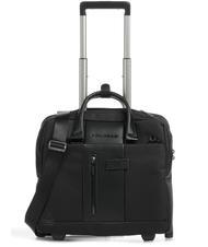 PIQUADRO BRIEF 2  Pilotenwagen mit 15,6" PC-Halterung - Pilotentrolley