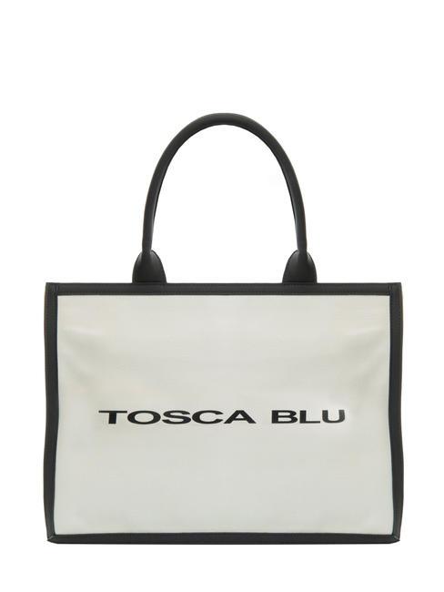 TOSCA BLU RECTANGLE Canvas-Einkaufstasche Schwarz - Damentaschen