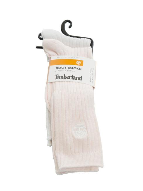 TIMBERLAND PACK RIBBED 2 Paar Socken Cameo-Rose - Damenstrümpfe
