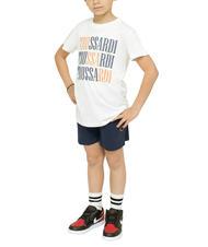 TRUSSARDI ROJI Set aus Baumwoll-T-Shirt und Bermuda-Shorts - Trainingsanzüge für Kinder