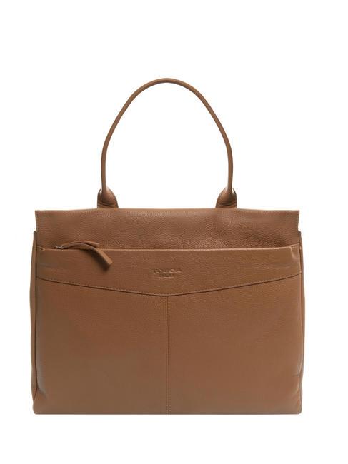 TOSCA BLU MAGNOLIA Lederhandtasche mit Schultergurt LEDER - Damentaschen