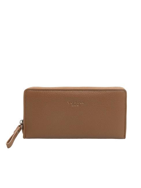 TOSCA BLU MAGNOLIA Große Lederbrieftasche mit umlaufendem Reißverschluss LEDER - Brieftaschen Damen