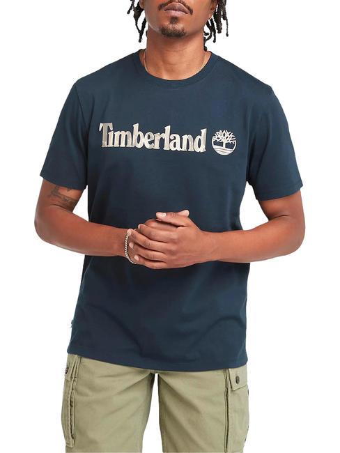 TIMBERLAND KENNEBEC RIVER TREE LOGO  Baumwoll t-shirt dunkler Saphir - Herren-T-Shirts