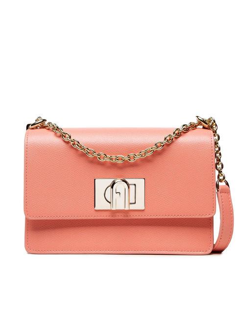 FURLA 1927 Mini-Umhängetasche aus Ares-Leder Grapefruit - Damentaschen