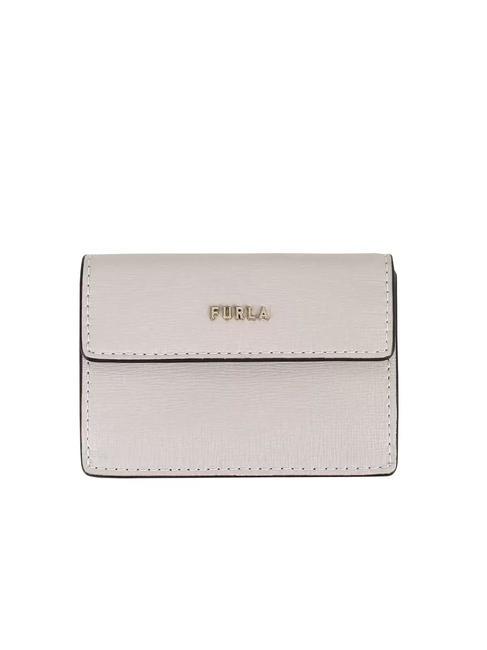 FURLA BABYLON Lederbrieftasche mit Münzfach Perle / Frangipani - Brieftaschen Damen