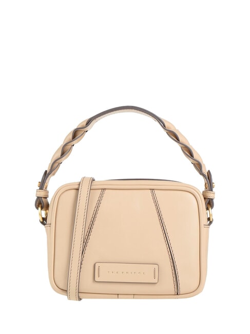 THE BRIDGE BRIGIDA  Mini-Handtasche mit Schultergurt natürliche Abk. Gold - Damentaschen