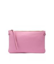 GIANNI CHIARINI HERMY Clutch aus geh&auml;mmertem Leder Rosa-Natur - Damentaschen - 1