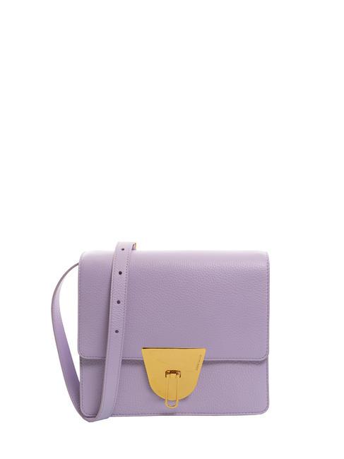 COCCINELLE NICO Kleine Umhängetasche aus Leder lav./lav. - Damentaschen