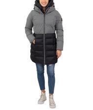 DEKKER CIRRUS LT Daunenjacke mit Kapuze Melangegrau - Schwarz - Daunenjacken f&uuml;r Damen - 1
