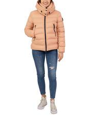 DEKKER NISTON NY Kurze Daunenjacke mit Kapuze Bombaybraun - Daunenjacken für Damen - 1