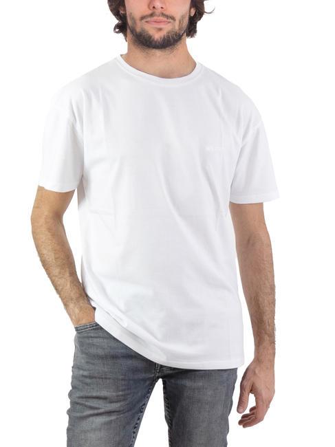 ASPESI BASIC Baumwoll-T-Shirt mit Logo Weiß - Herren-T-Shirts