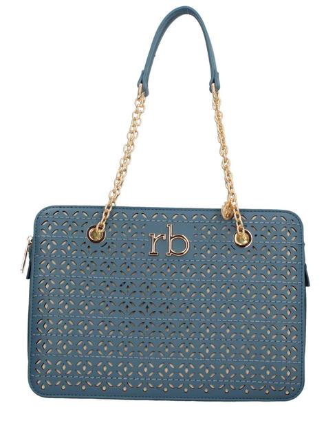 ROCCOBAROCCO CLIO  Schultertasche Himmelblau - Damentaschen
