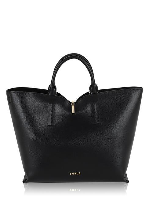 FURLA RIBBON Handtasche mit Schultergurt Schwarz - Damentaschen