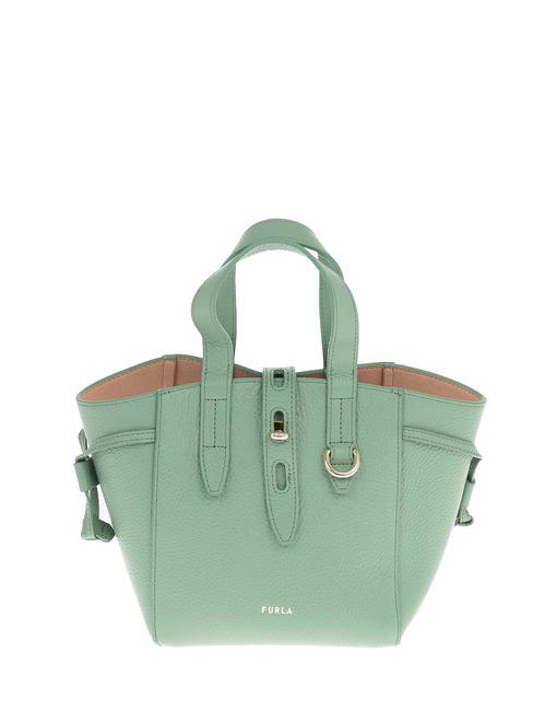 FURLA NET Mini-Handtasche mit Schultergurt Olive - Damentaschen