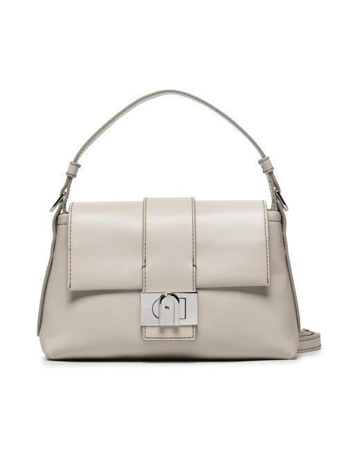 FURLA CHARLOTTE Handtasche, mit Schultergurt Perle - Damentaschen