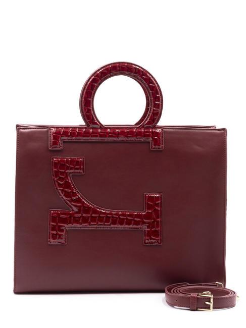 ROCCOBAROCCO ICONIC Large Handtasche, mit Schultergurt rot - Damentaschen