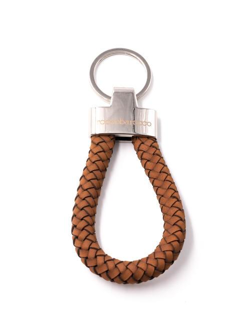 ROCCOBAROCCO RB Schlüsselanhänger mit Lederanhänger bräunen - Schlüsselanhänger und Schlüsseletuis