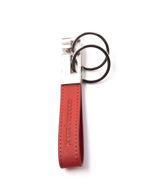 ROCCOBAROCCO RB Schlüsselanhänger mit Doppelring rot - Schlüsselanhänger und Schlüsseletuis
