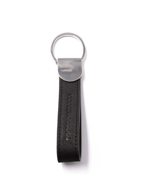 ROCCOBAROCCO RB KeyRing Schlüsselanhänger aus Leder Schwarz - Schlüsselanhänger und Schlüsseletuis